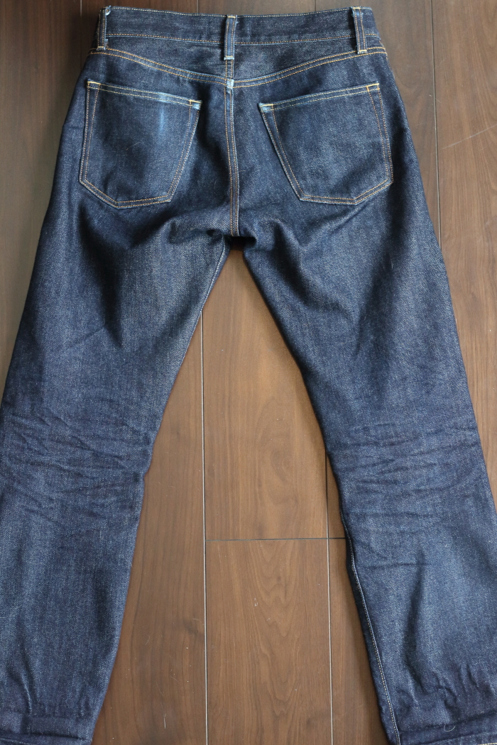 JEANS色落ち日記 UNIQLO selvedge jeans編③~2ヵ月│the room of ramshiruba